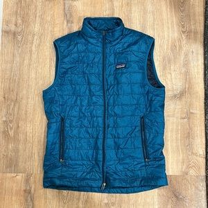 Patagonia Nano vest. Blue. Size medium.